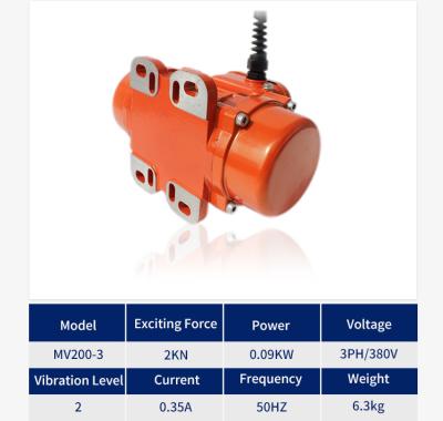 China MVE 300/3 400/3 500/3 800/3 Electric Vibration Motors For Concrete Cement Silo for sale