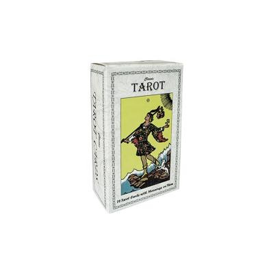 China Durable custom paper tarot holographic printing foiled card deck and oracles with guide rider waite tarot cards tarot cards for sale