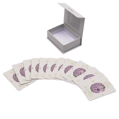 China custom daily affirmation cards personalized parami manifestation card set printing with box for sale