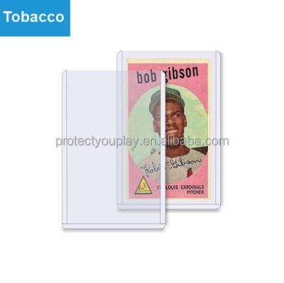 China The Other Tobacco Toploader Card for Mini Card Sport Cards Topload Holder for sale