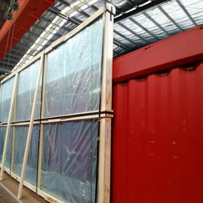 China Jumbo Yard 21.52mm Low Iron Height Laminated Glass for sale