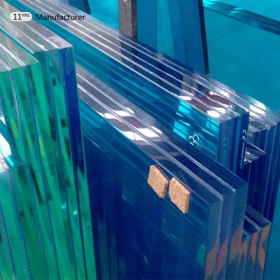 China 12.76mm exterior tempered laminated glass for sale