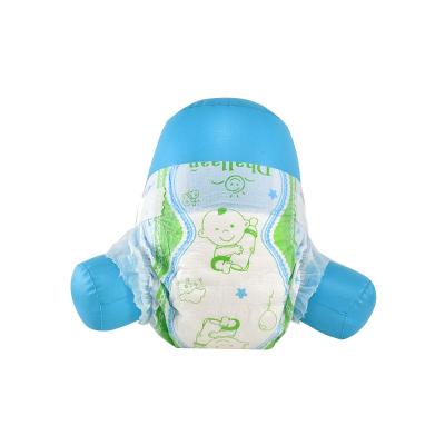 China Disposable Bulk OEM Cotton Infant Diapers Dipers Printed Breathable Baby Diapers for sale