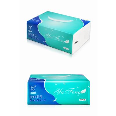 China 2022 SOFT TISSUE PACKAGE Tissue Boxes English Packaging Facial Tissue In Stock Custom Tissue Paper OEM for sale