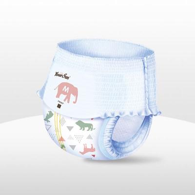 China Printed good goods pull up and pull up baby pants diaper seeming disposable diapers wholesale baby for exclusive agent for sale