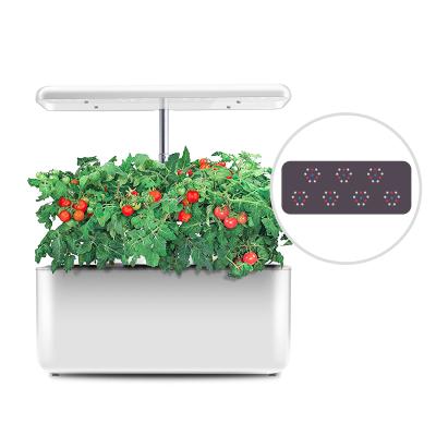 China Modern Indoor Herb Garden Desktop Greenhouse Pot Growing Systems Hydroponic Growing Kit SHENPU Growing Systems for sale