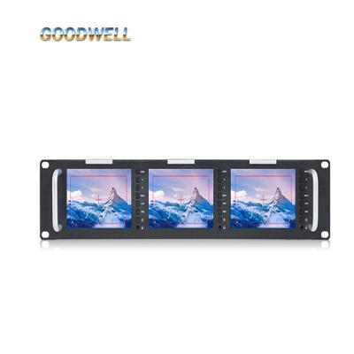 China Professional Triple 800x 480 Input and Output Trucks IDS /HDMI/AV TV Broadcasts 5 Inch HD IDS Camcorder Monitor for sale