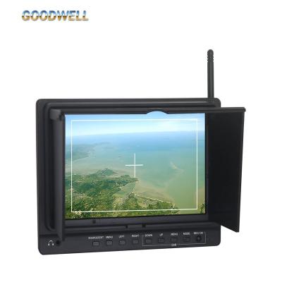 China No Blue Screen 32 Channel 5.8GHz FPV Monitor 7 Inch, No Blue Screen, AV Wireless Receiver for sale