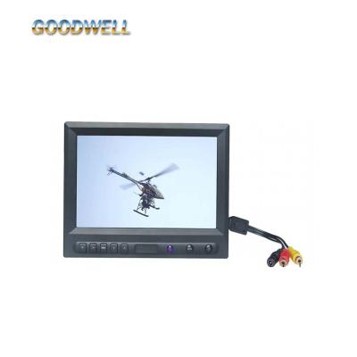 China No Blue Screen 8 Inch HD FPV Monitor High Resolution No Blue Screen LCD Monitor RCA Input for sale