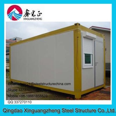 China Steel structure frame economic container shopping center for sale