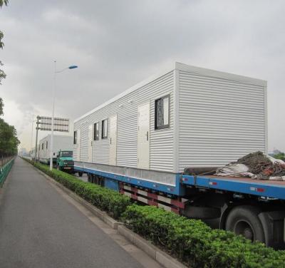 China made in china wide modular container house with four doors for sale