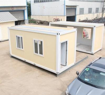 China portable refugee housing unit flat pack container refugee camp for sale