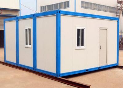 China anti erthquake refugee housing unit flat pack movable container refugee camps for sale