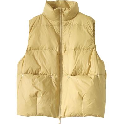 China Hot sale QUICK DRY and high quality coat for winter women lightweight ladies down vest for sale