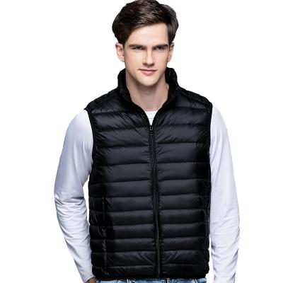 China 2021 QUICK DRY New Fashion Sleeveless Down Jacket Ultralight Casual Winter Padded Vest for sale