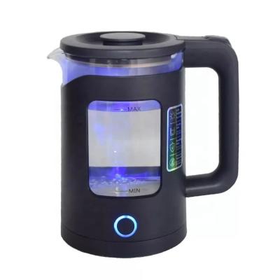 China 360 Degree Healthy Glass Rotation Electric Kettle 1.5L 1360W Blue Indicator Borosilicate Base WY706 Faster Boil for sale