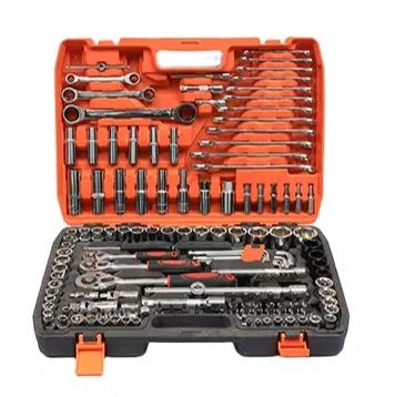 China 151pcs Car Tool Kit Mirror Tool Kit Chrome Vanadium Polish Tools Kit Set For Motorcycle Repair for sale