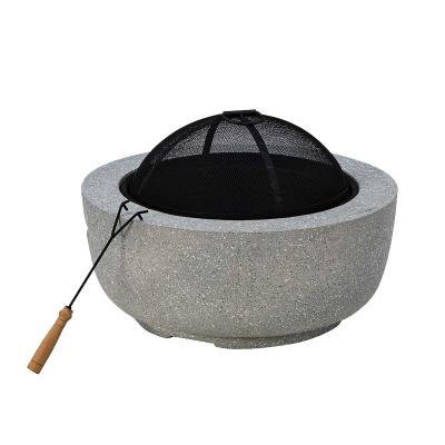 China Stocked Outdoor Concrete Propane Gas Fire Pit for sale