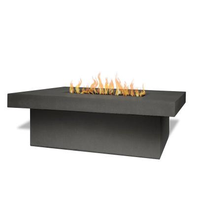 China Stocked Concrete Outdoor Firedamp Fire Pit Table for sale