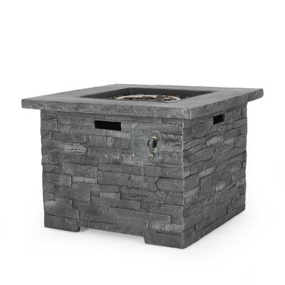 China The Concrete Propane Fire Stocked Pit Table for sale