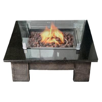 China The Outdoor Gas Fire Stocked Pit Table for sale