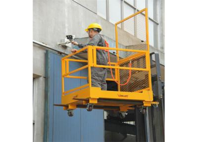 China Steel Forklift Truck Attachments With Load Capacity 300kg / Forklift Work Platform for sale