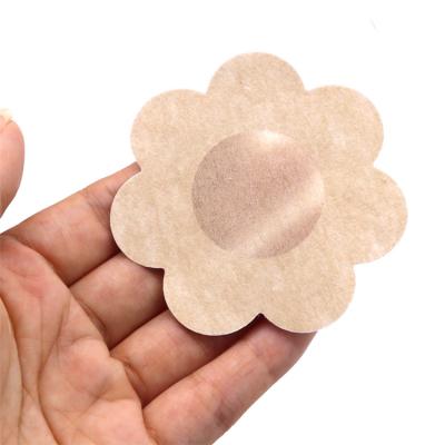 China Underwear Nipple Covers Women's Pies Nonwoven Fabric Disposable Self Adhesive Bra Pad Pad for sale