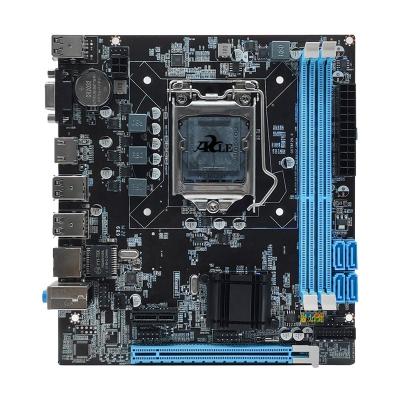 China Wholesale AXIS H61 Motherboard LGA1155 Socket i3/i5/i7 Series CPU DDR3 SDRAM Desktop Audio Onboard For Desktop for sale