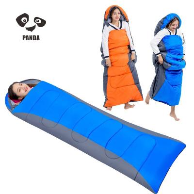 China Winter Thickening Outdoor Water Resistant Sleeping Bag 4 Seasons Outdoor Warm Portable Waterproof Adult Sleeping Bag Washable Water Resistant Backpacking Large Comfort Camping Lightweight Portable Sleeping Bag for sale