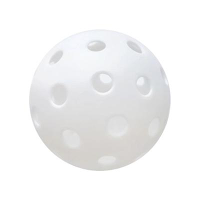 China Can Be HOT Selling Customized 40 Holes 74mm Diameter Color Pickleballs Outdoor White Balls For Outdoor Sports for sale