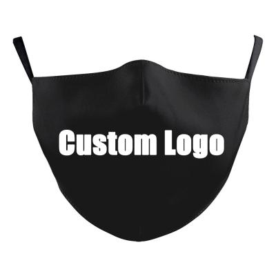 China Cotton Customization Fashion Cloth Reusable Face Mask With Logo Custom Masks for sale