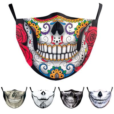 China Cotton Mask Washable Reusable Fashion Outdoor Print Masks Cloth Adult Face Mask for sale