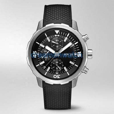 China Automatic Date 316L Stainless Steel OEM Chronograph Watch Custom Mens for sale