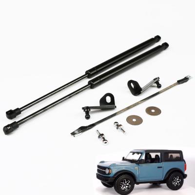 China Cylinder Luxun Front Gas Springs Lift Support Shocks Fit for 2021 Ford Bronco Lifting Bonnet Strut Tailgate Gas Spring for Car for sale