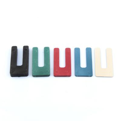 Chine Emballage de porte en plastique Multicolore Emballage de PE personnalisé 6,4 mm x 75 mm à vendre