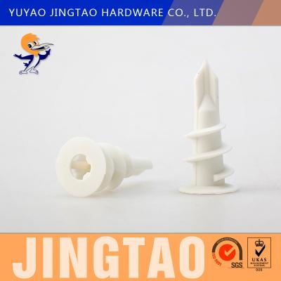 China Platenplaten Drywall Anker Kit Fixing Plastic Gypsum Anker Te koop