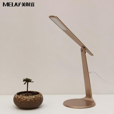 China Modern Lighting USB LED Gold Table Foldable Lamp Reading Light for sale