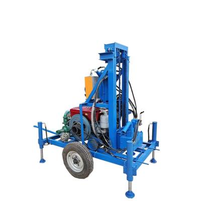 China Factory Single Drilling Rig 100m Deep Water Well Water Well Shallow Well Drilling Rig for sale