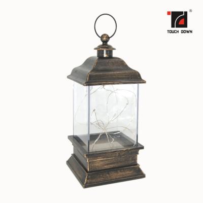 China Copper Wire LED Decorative Lantern For Home Hanging / Freestanding for sale