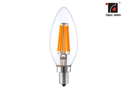 China Low Consumption Led Filament Candle Bulb , Candelabra Base Led Bulbs For Shop for sale