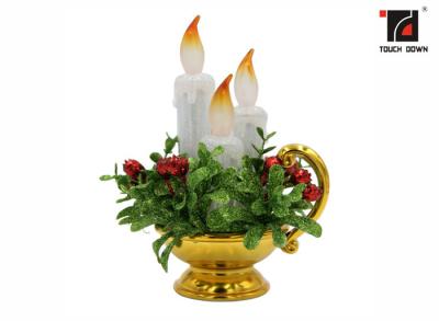 China 5 Ounces Battery Operated Flameless Candles , Festival Electric Candles Lights for sale