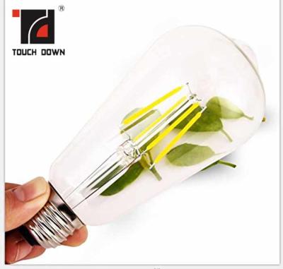 China Durable LED Filament Bulb For Household Long Life Span Pure Aluminum Shell for sale