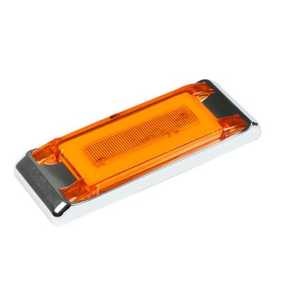 China NEW NORMAL+STROBE RECTANGULAR Led Side Marker Signal Clearance Light, For Heavy Duty Truck Tractor Trailer Car for sale