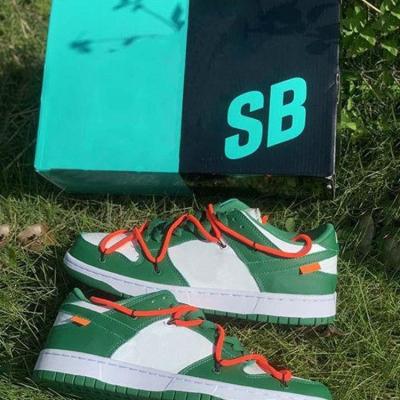 China 1:1 pro x running active SB brand sports white green shoes with box men and women fashion sneakers for sale