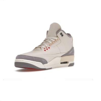 China New Arrival Retro EVA AJ Shoes 2022 Stock X AJ 3 Sneakers CHIFFON AIR 3 Basketball Shoes for sale