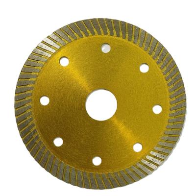 China The hot press. High Speed ​​Straight Soft Edge 4 Inch Diamond Saw Blade For Granite Wet Dry Turbo Cutting Disc for sale