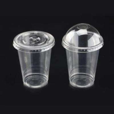 China Eco-Friendly Disposable Stocked Biodegradable Pla Flat Lid Cups Good Quality Pla Coffee Biodegradable Lid Lid For Cups for sale