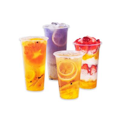 China 7oz 16oz 24oz 32oz Disposable Eco Friendly Biodegradable Stored Biodegradable PLA Cups for sale