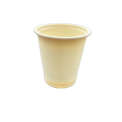 China Biodegradable compostable within 90 day wholesale price 150ml eco cornstarch disposable biodegradable paper cup bio day for sale