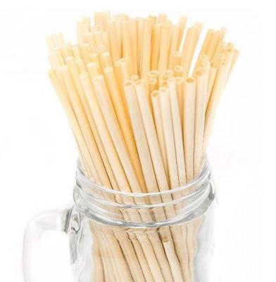 China New Type Hot Sales Disposable Eco Friendly Compostable Straws Biodegradable Eco-Friendly Disposable Made From Wheat Hay Biodegradable Drinking Straws for sale